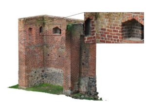 3D documentation of the historic hideout for conservation purposes